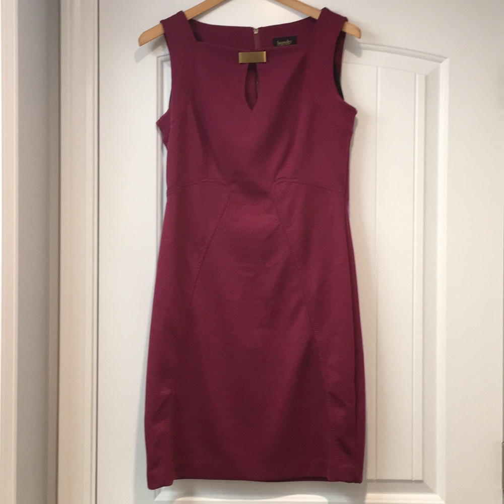 Laundry by Shelli Segal Fuchsia Sheath Dress